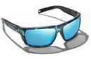 Bajio Palometa Sunglasses Black Matte / Blue Glass Lens