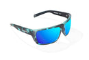 Bajio Palometa Sunglasses Black Matte / Blue Glass Lens
