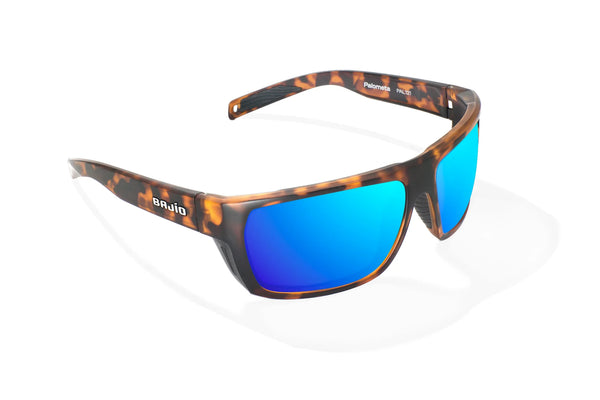 Bajio Palometa Sunglasses Black Matte / Blue Glass Lens