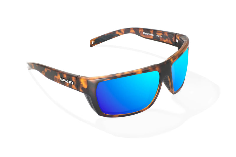 Bajio Palometa Sunglasses Black Matte / Blue Glass Lens