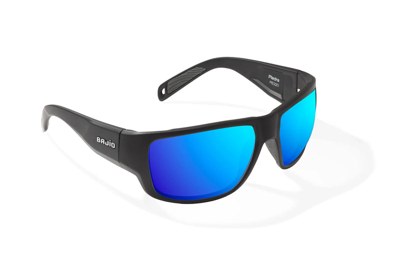 Bajio Piedra Sunglasses Lavander Crab Gloss / Green Glass Lens