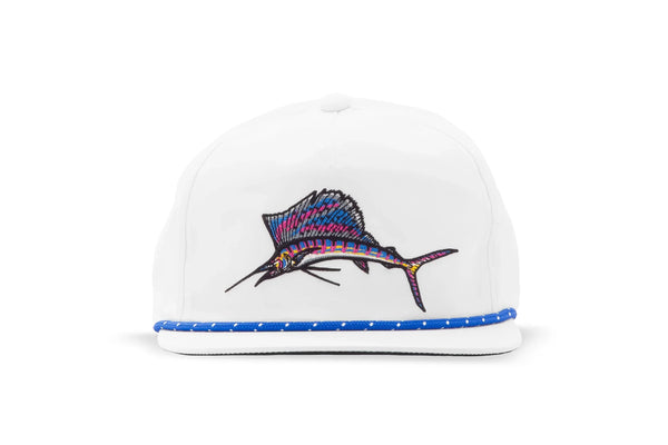 Bajio Sailfish Performance Hat White / ONE SIZE