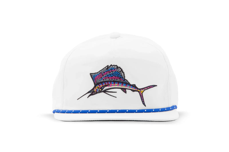 Bajio Sailfish Performance Hat White / ONE SIZE