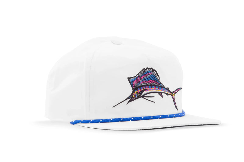 Bajio Sailfish Performance Hat White / ONE SIZE