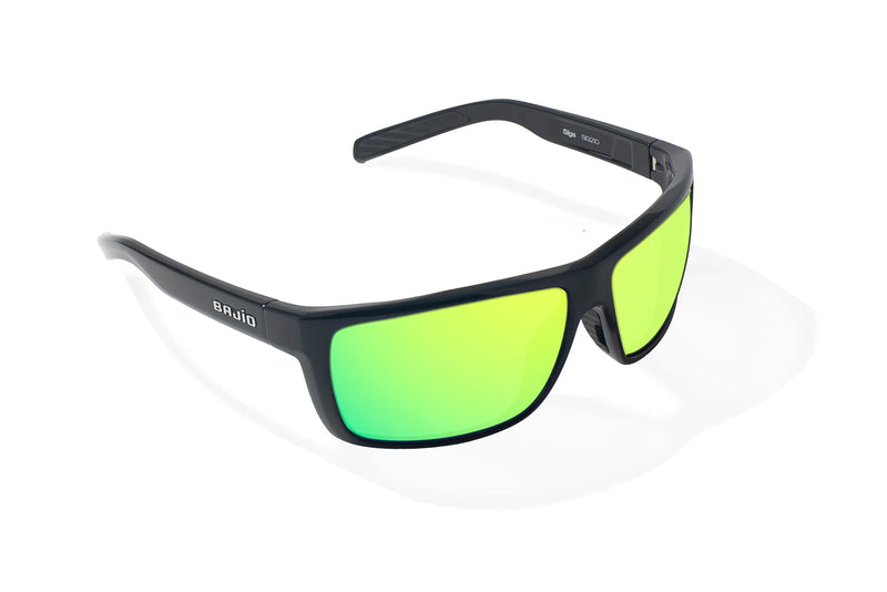 Bajio Sigs Sunglasses Ivory Rock Gloss / Blue Glass Lens