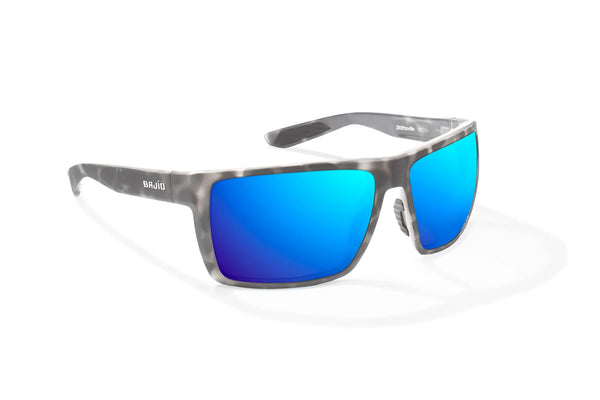 Bajio Stiltsville Sunglasses Black Matte / Grey Mirror Glass