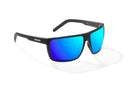 Bajio Toads Sunglasses Blue Water Matte / Blue Mirror Glass