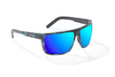 Bajio Toads Sunglasses Blue Water Matte / Blue Mirror Glass