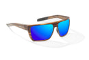 Bajio Zapata Sunglasses Black Matte / Blue Mirror Glass