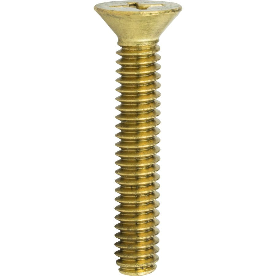 South Jersey Fasteners - Brass Phillip Flat Head Sheet Metal Screw (SMS)