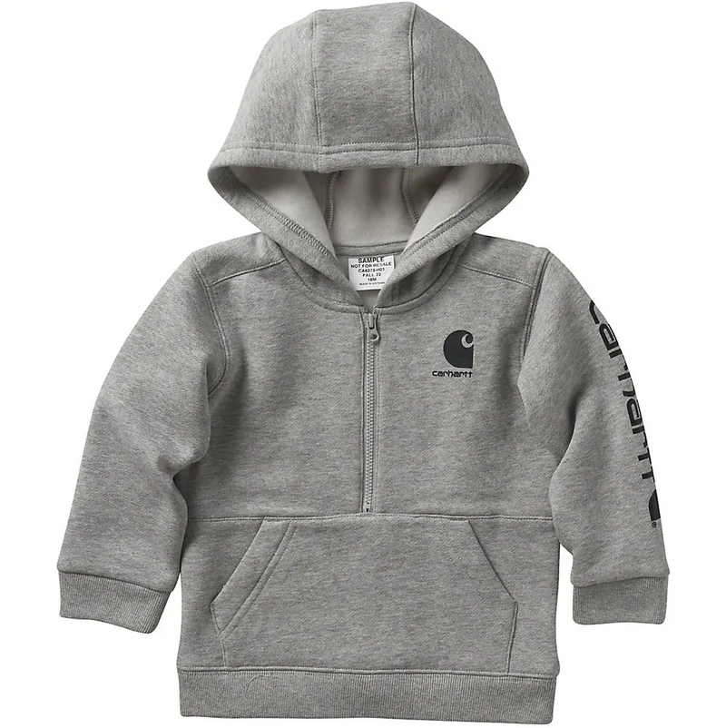 Carhartt Kids Boys/Infant Long-Sleeve Fleece Hooded Half-Zip Sweatshirt