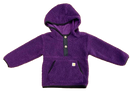 Carhartt Kids Girls Long-Sleeve Fleece Quarter-Snap Sweatshirt