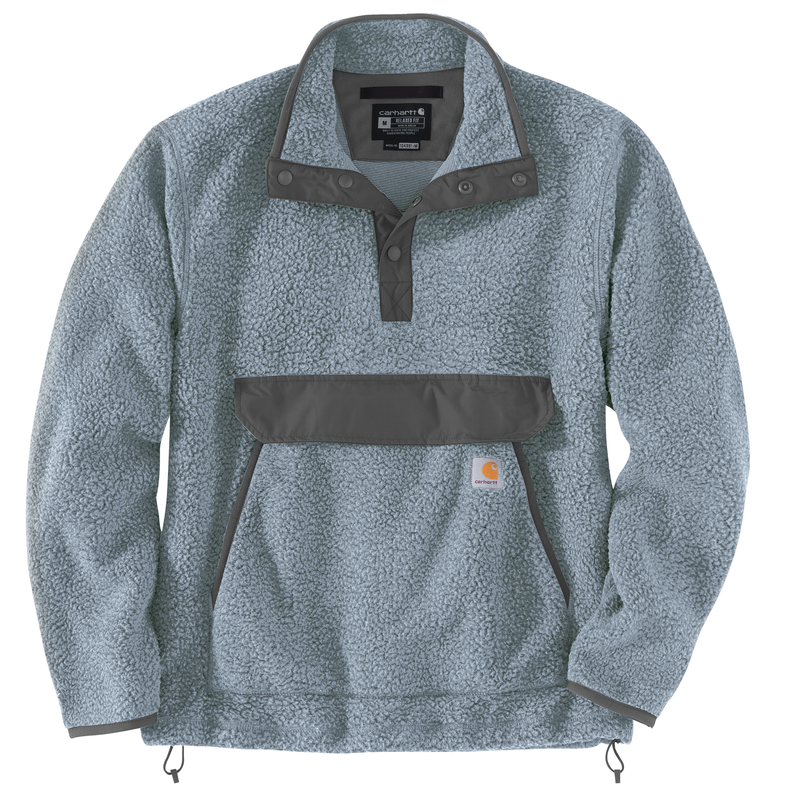 Carhartt Relaxed Fit Snap Front Fleece Pullover