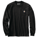 Carhartt Loose Fit Heavyweight Long Sleeve Pocket Graphic Script T-Shirt