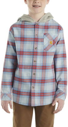 Carhartt - Long Sleeve Flannel Hooded Child