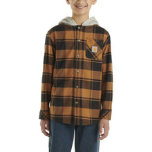 Carhartt - Long Sleeve Flannel Hooded Child
