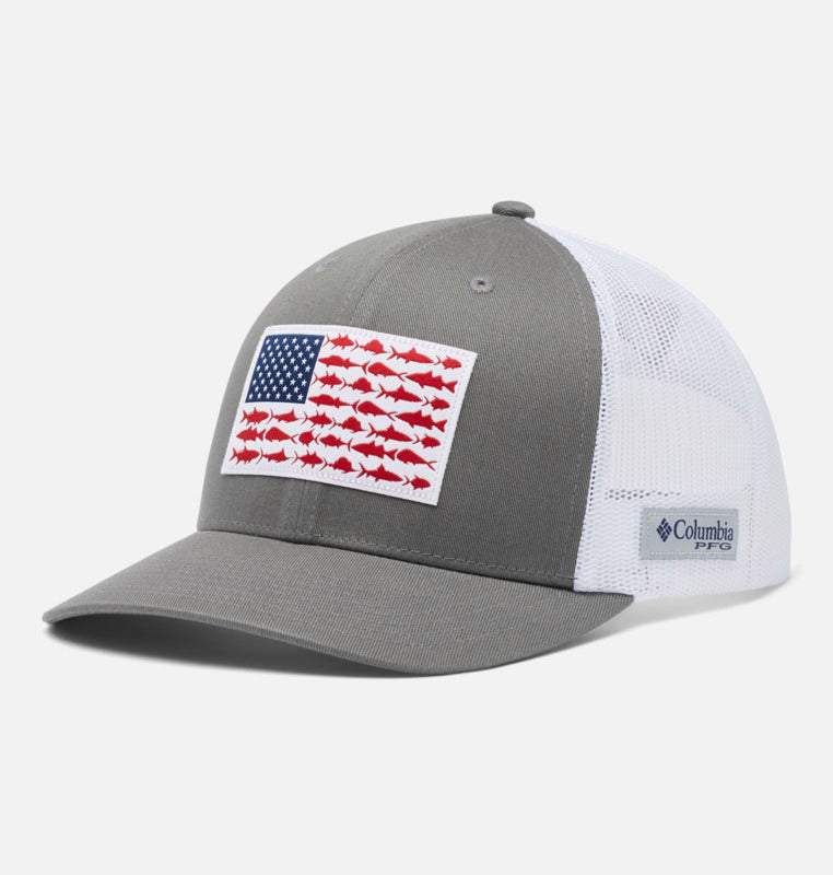 Columbia PFG Fish Flag Mesh Hat