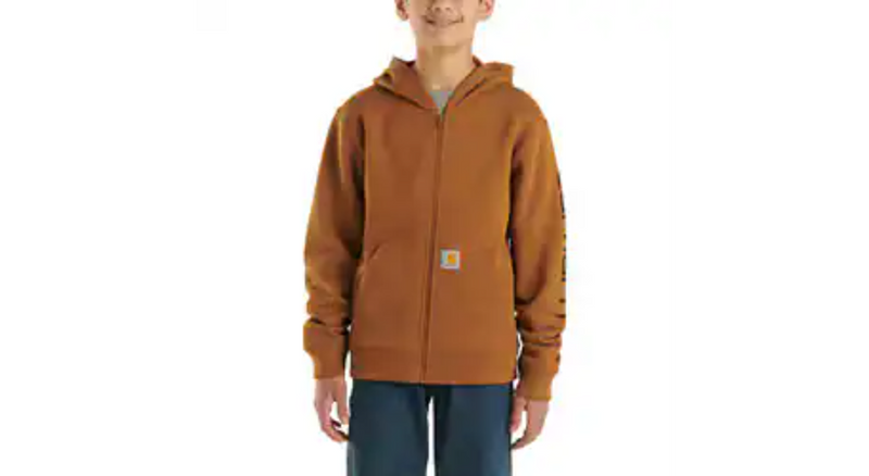 Carhartt® Toddler Long-Sleeve Full-Zip Sweatshirt