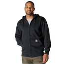 Carhartt 100614 Rain DefenderPaxton Heavyweight Hooded Zip-Front Sweatshirt Black / 2X-Large