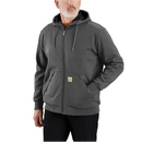Carhartt 104078 Loose Midweight Thermal-Lined Hooded Full-Zip Sweatshirt Carbon Heather / Large