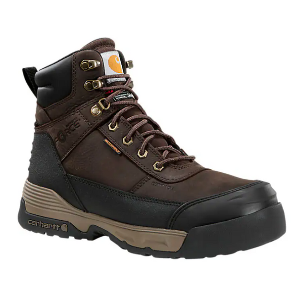 Carhartt FX6393 Force HD 6inch Waterproof Insulated Composite Toe Work Boot Brown / 10.5M