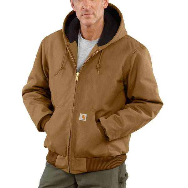 Carhartt J140 Flannel-Lined Active Jacket Carhartt Brown / Large