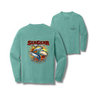 Sea Gear 3 Fish Long Sleeve Mens