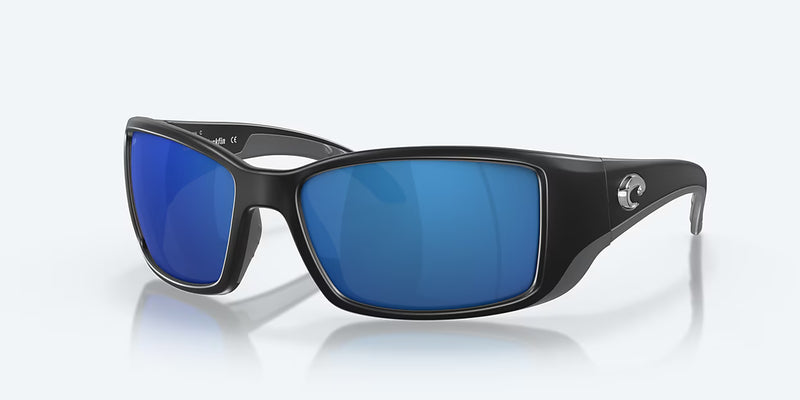 Costa Del Mar Blackfin  Sunglasses Matte Black / Blue Polycarbonate Lens