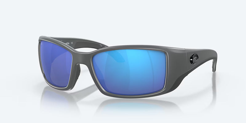 Costa Del Mar Blackfin  Sunglasses Matte Grey / Blue Glass Lens