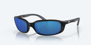 Costa Del Mar Brine Sunglasses Matte Black / Blue Polycarbonate Lens
