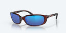 Costa Del Mar Brine Sunglasses Matte Black / Blue Polycarbonate Lens