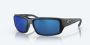 Costa Del Mar Fantail Sunglasses Matte Grey / Blue Glass Lens