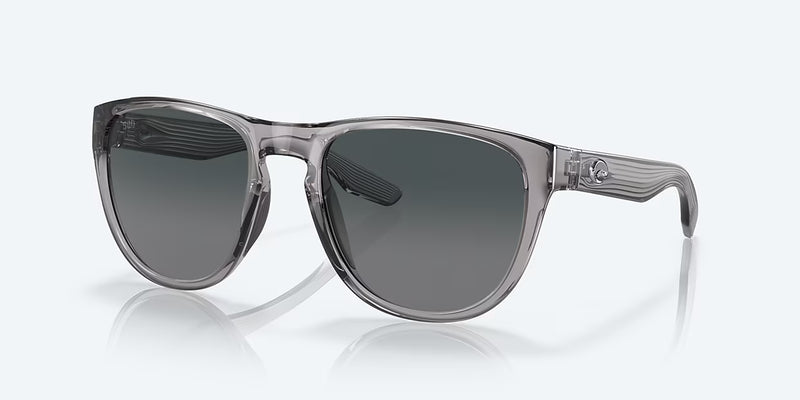 Costa Del Mar Irie Sunglasses Grey Crystal / Grey Gradient Glass Lens