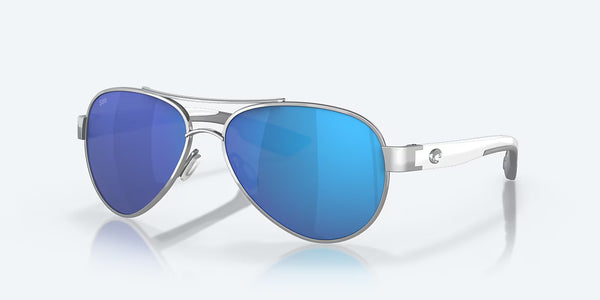 Costa Del Mar Loreto Sunglasses Palladium / Blue Glass Lens