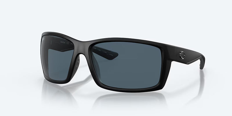 Costa Del Mar Reefton Sunglasses Matte Retro Tortoise / Green Polycarbonate Lens
