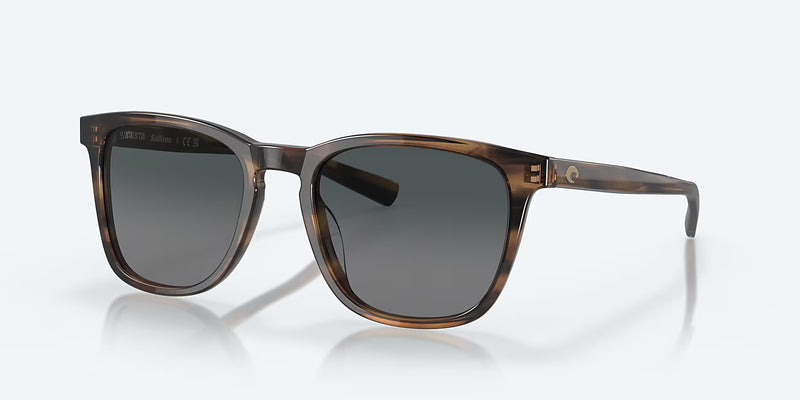 Costa Del Mar Sullivan Sunglasses Deep Crystal Aquamarine / Grey Gradient Glass Lens