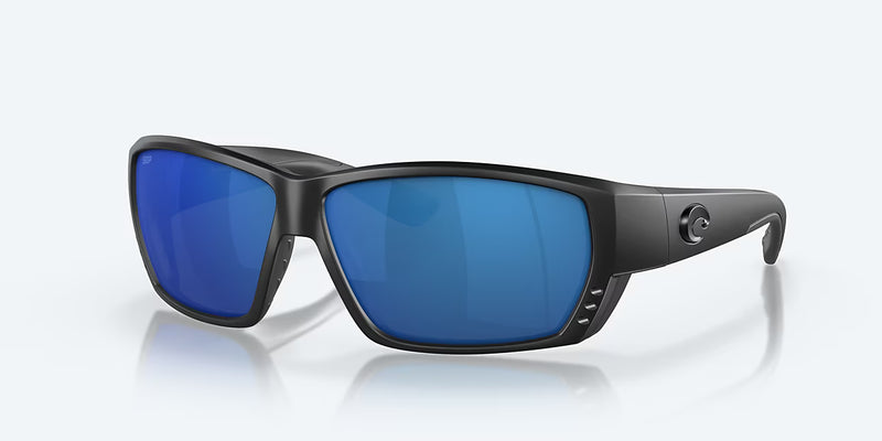 Costa Del Mar Tuna Alley Sunglasses White / Blue Glass Lens