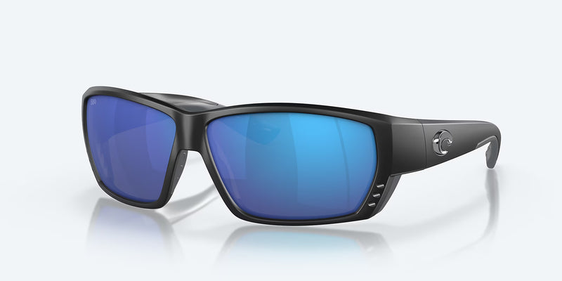 Costa Del Mar Tuna Alley Sunglasses White / Blue Glass Lens