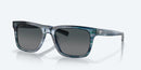 Costa Del Mar Tybee Sunglasses Shiny Light Grey Crystal / Blue Glass Lens
