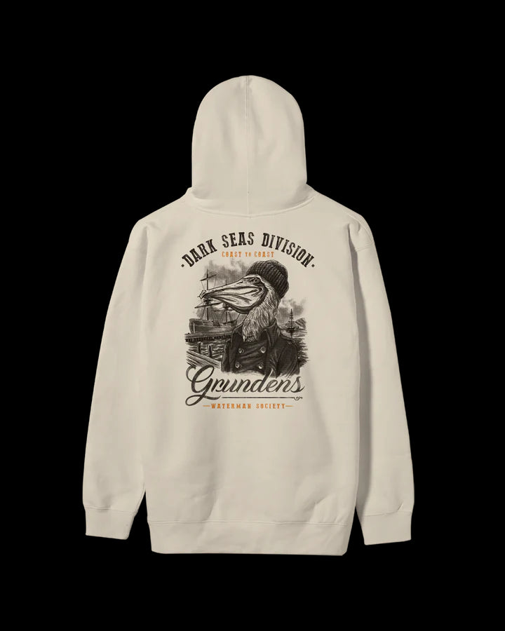 Dark Seas Portsmith Fleece Bone / 2X-LARGE