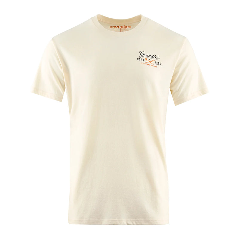 Dark Seas Portsmith Short Sleeve Cream / 2X-LARGE