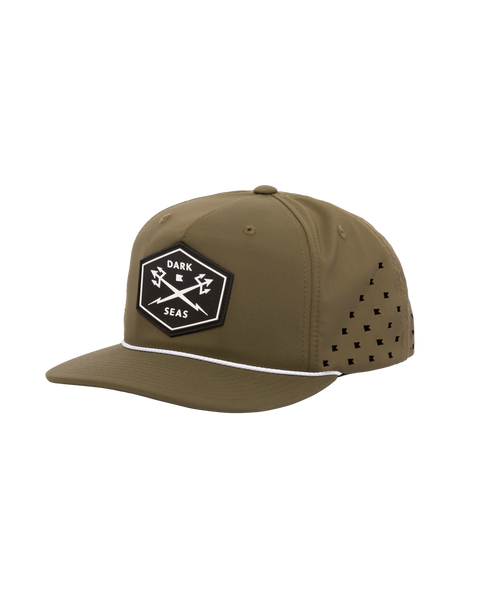 Dark Seas - Prog Tech Hat - OS / Olive
