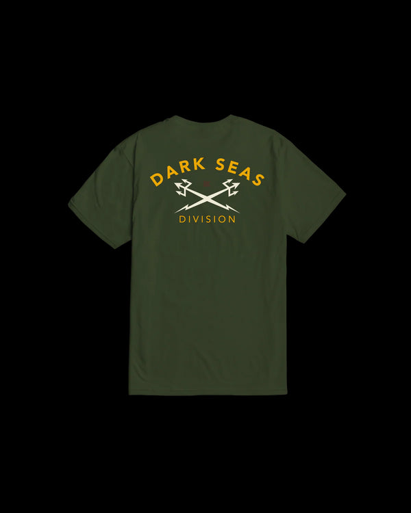 Dark Seas Headmaster III Premium T-Shirt Military Green / 2X-Large