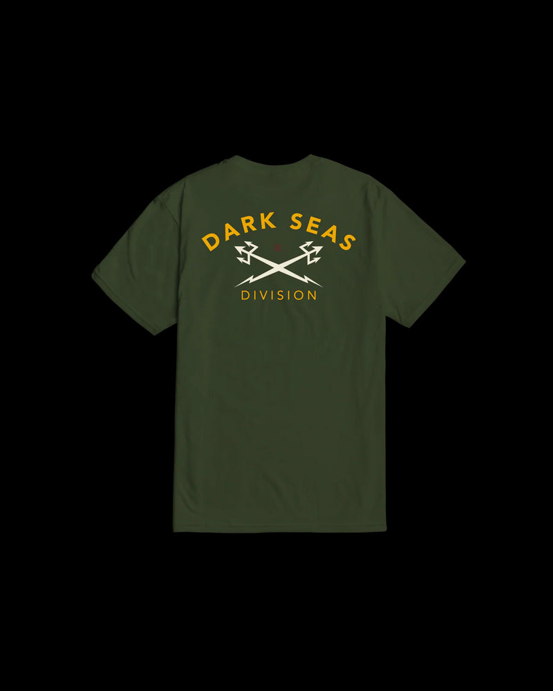 Dark Seas Headmaster III Premium T-Shirt Military Green / 2X-Large