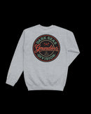 Dark Seas Instinctive Stock Crew Fleece Heather Grey / X-Large