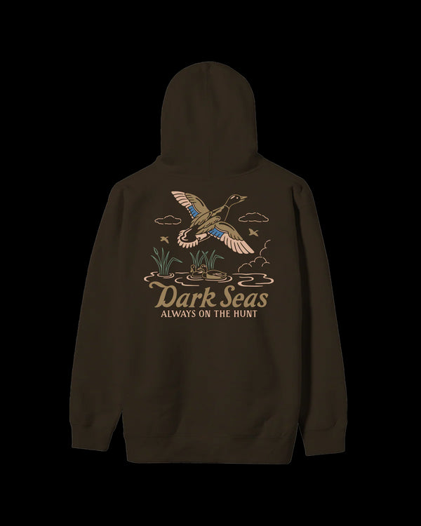Dark Seas Lagoon Fleece Brown / 2X-Large