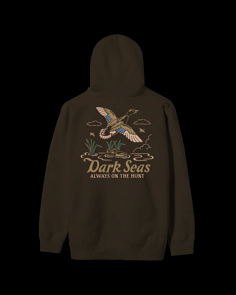 Dark Seas Lagoon Fleece Brown / 2X-Large