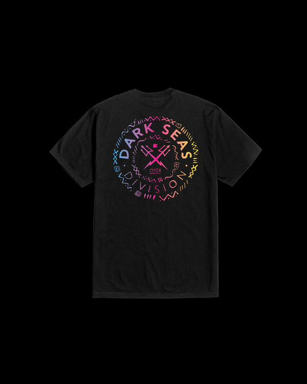 Dark Seas Neon Tribe-Tee Black / 2X-Large