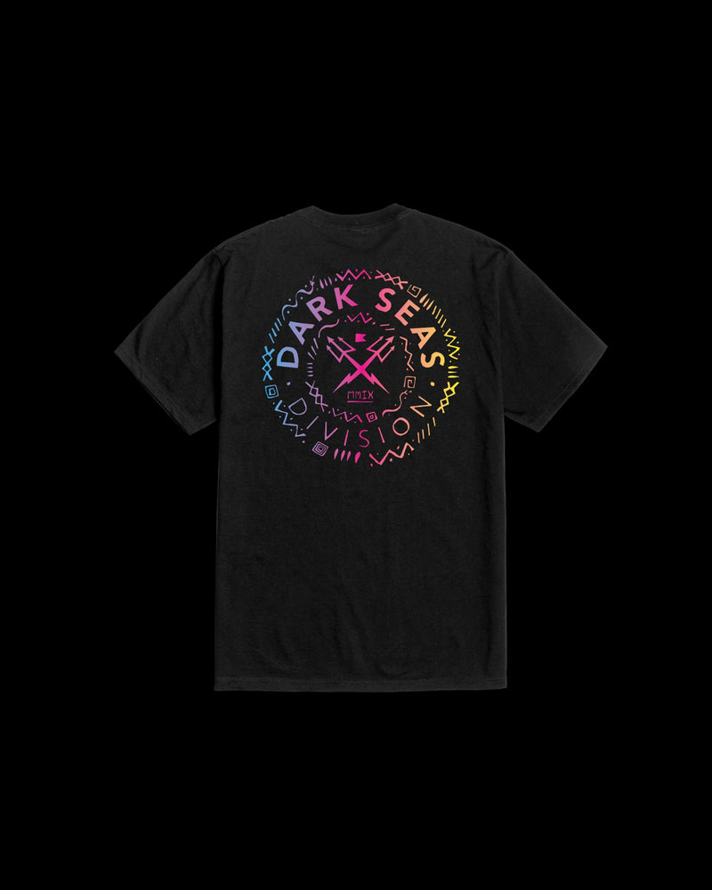 Dark Seas Neon Tribe-Tee Black / 2X-Large