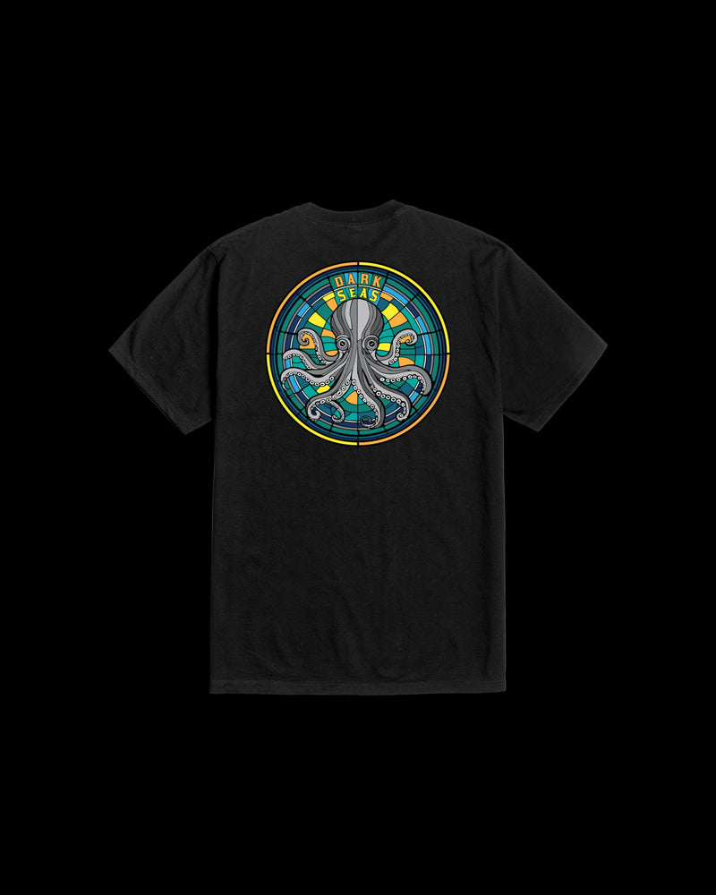 Dark Seas Octo-Glass-Tee Black / 2X-Large